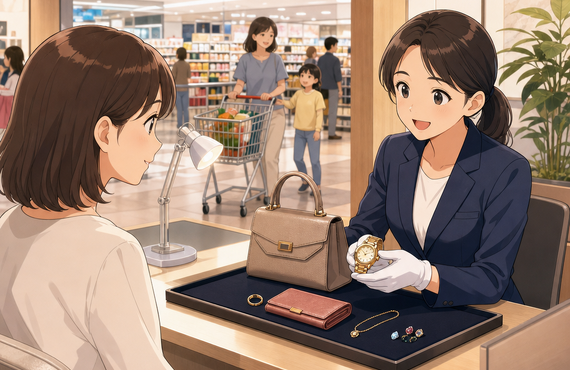 買取大吉　西友改田店なら査定待ちも買い物時間に