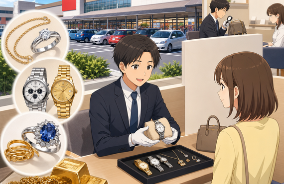 買取大吉　西友改田店で査定待ちも買い物時間に